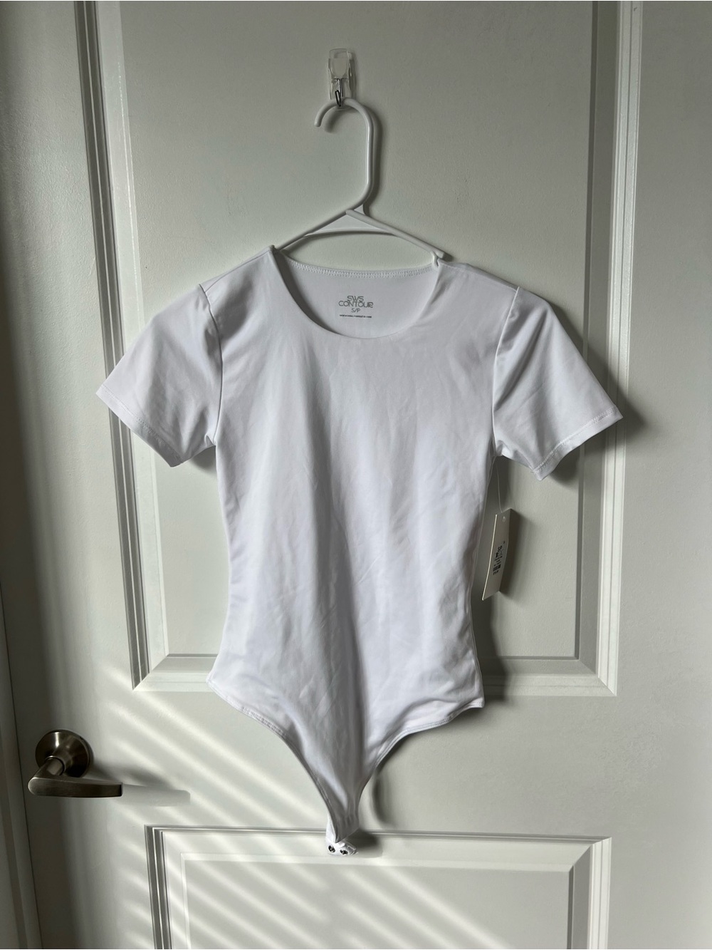 White womens One-Piece Bodysuit